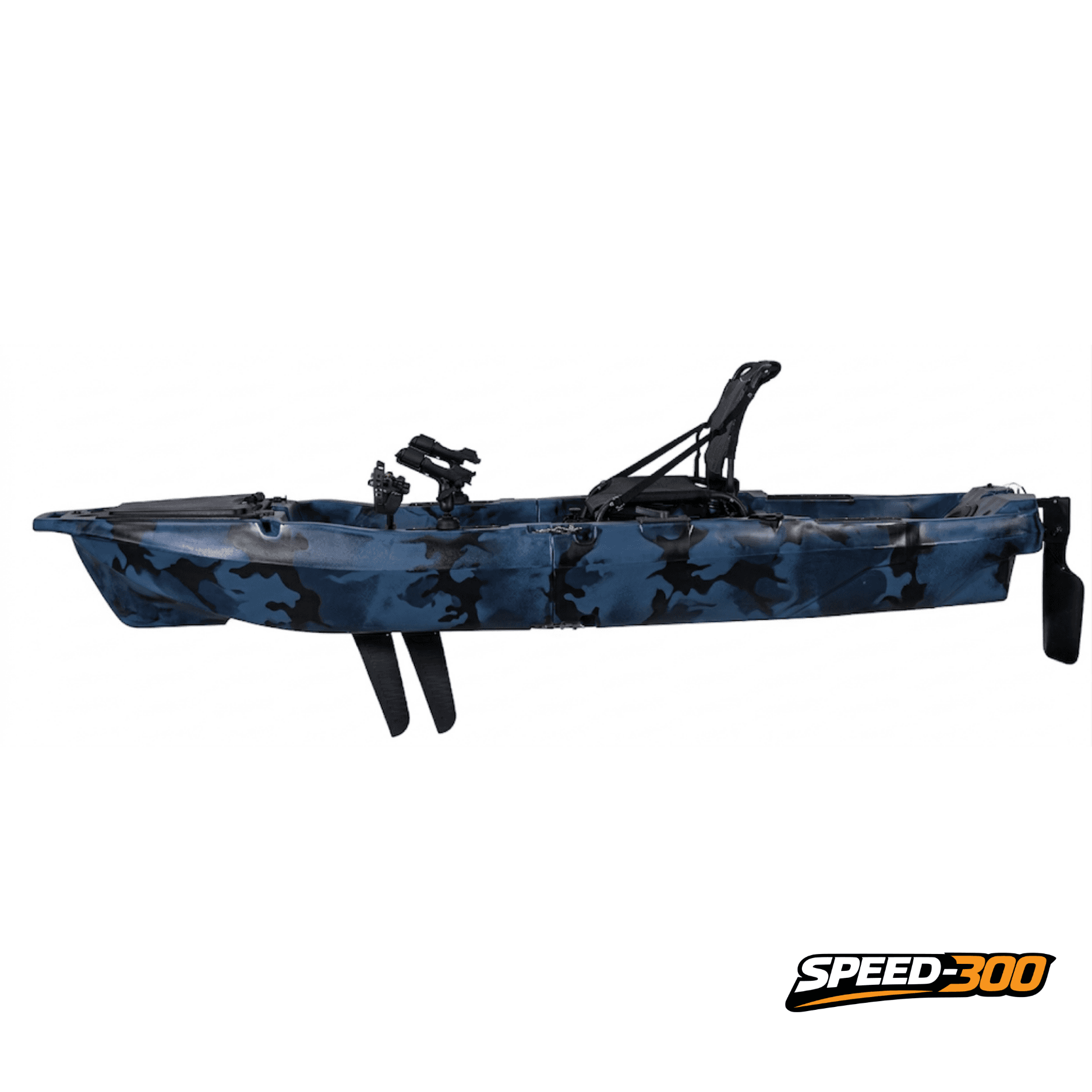 Marinblå Camo